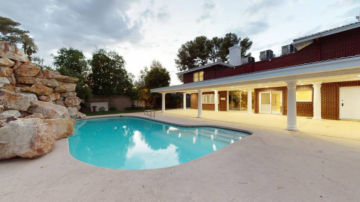 A Las Vegas house formerly owned by legendary comedian Jerry Lewis sold in a September foreclos ...