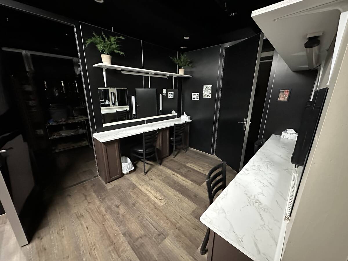 A look at The Composers Room Showlounge & Restaurant at Historic Commercial Center on Wednesday ...