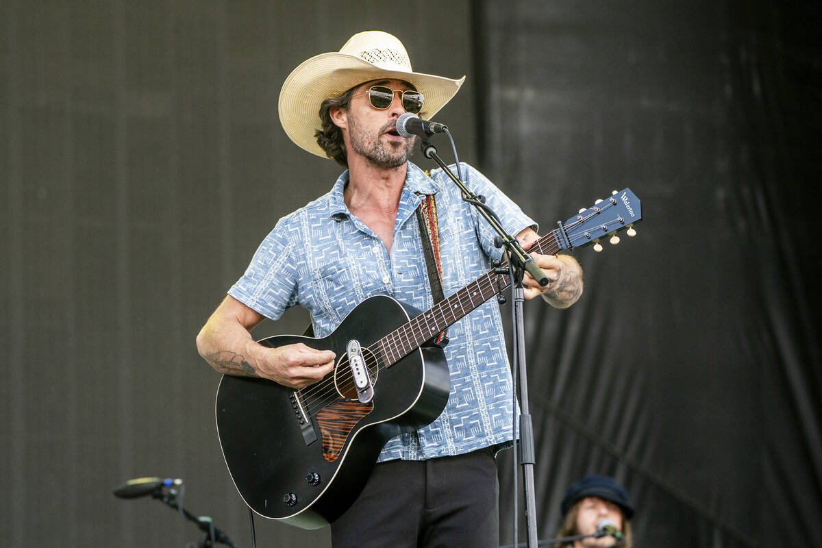 Ryan Bingham performs during Bourbon and Beyond Music Festival on Sunday, Sept. 17, 2023, at Ke ...