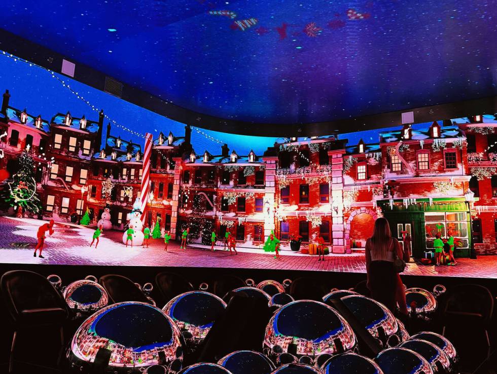 Through Jan. 6, the immersive Fantasy Lab in the Fashion Show mall presents “A Christmas ...