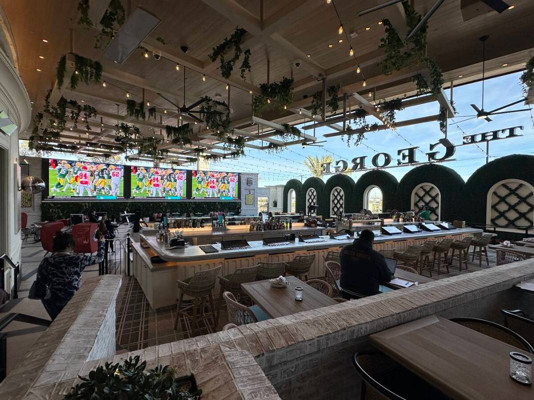A view of The George Sportsmen’s Lounge at Durango Resort & Casino on Monday, Dec. 4, 2023. ( ...