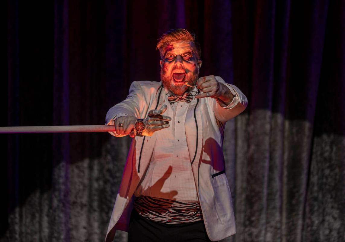 Enoch Augustus Scott performs in “Zombie Burlesque" at V Theater on Monday, Nov. 22 ...