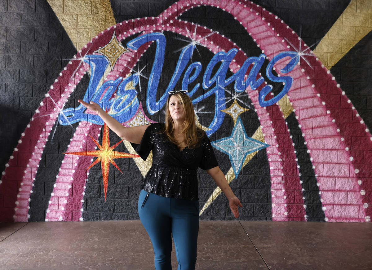 Melody Willis-Williams, president of Vegas Weddings, poses for a photo at Vegas Weddings, on Tu ...