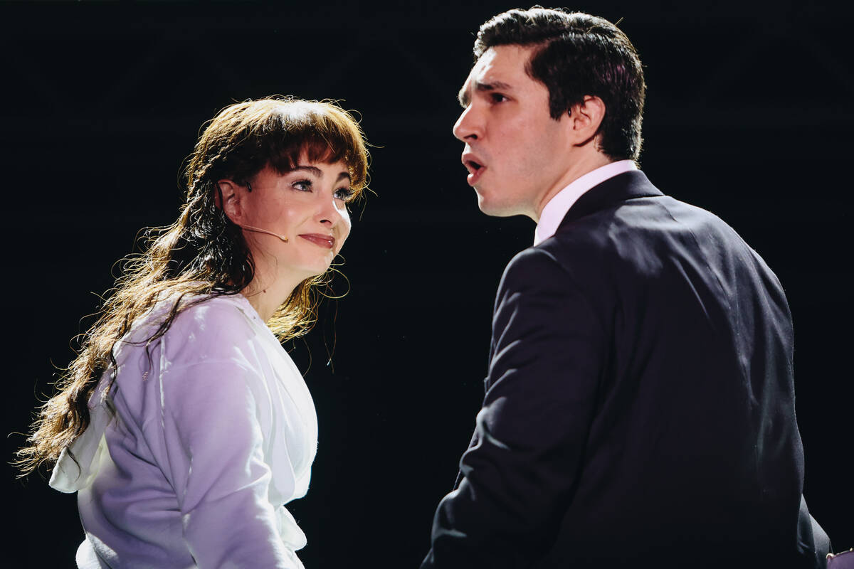 A dress rehearsal of “Jersey Boys” takes place at The Orleans hotel-casino on Thursday, Jan ...