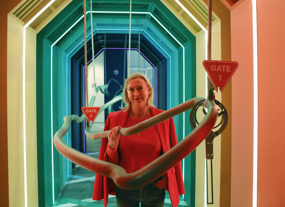 Jennifer Worthington, co-founder of Play Social, which operates Play Playground, a colorful int ...