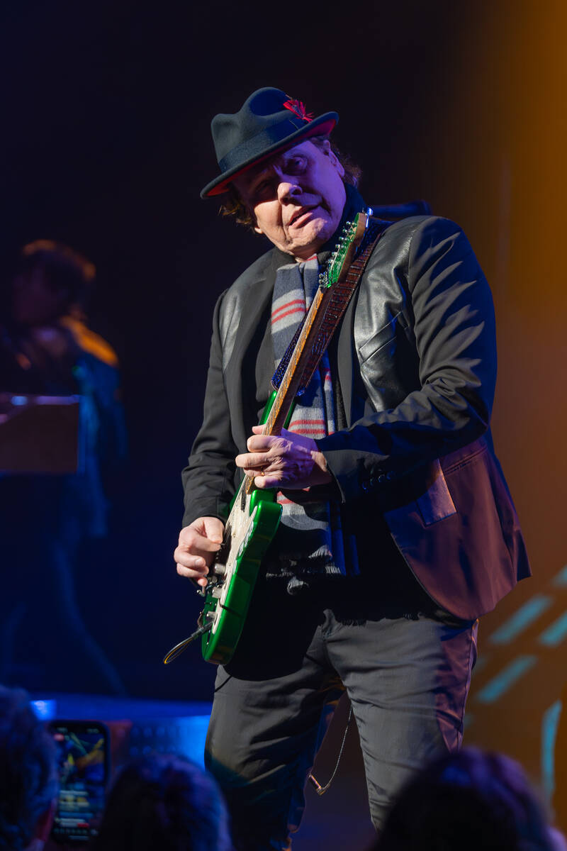 James "J.Y." Young of Styx is shown at the band's return to The Venetian Theatre on Friday, Jan ...