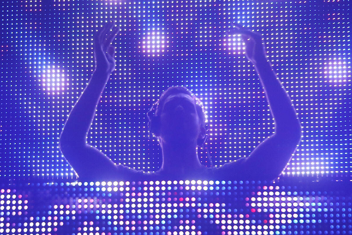 Calvin Harris, aka Adam Richard Wiles, performs at the Austin City Limits Music Festival on Sun ...