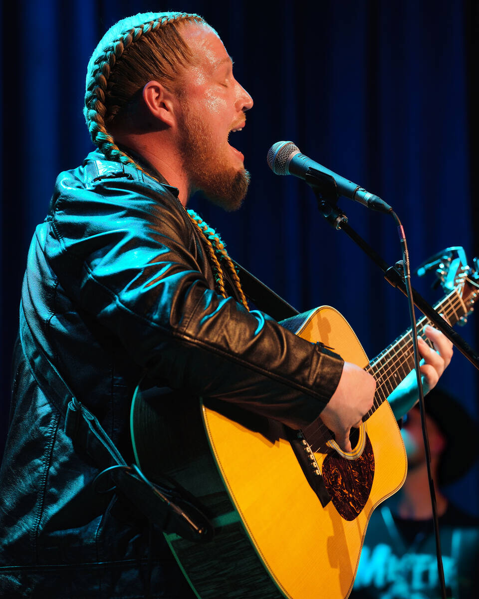 "The Voice" Season 24 champ Huntley is among the performers at SoberBowl Las Vegas at Clark Cou ...