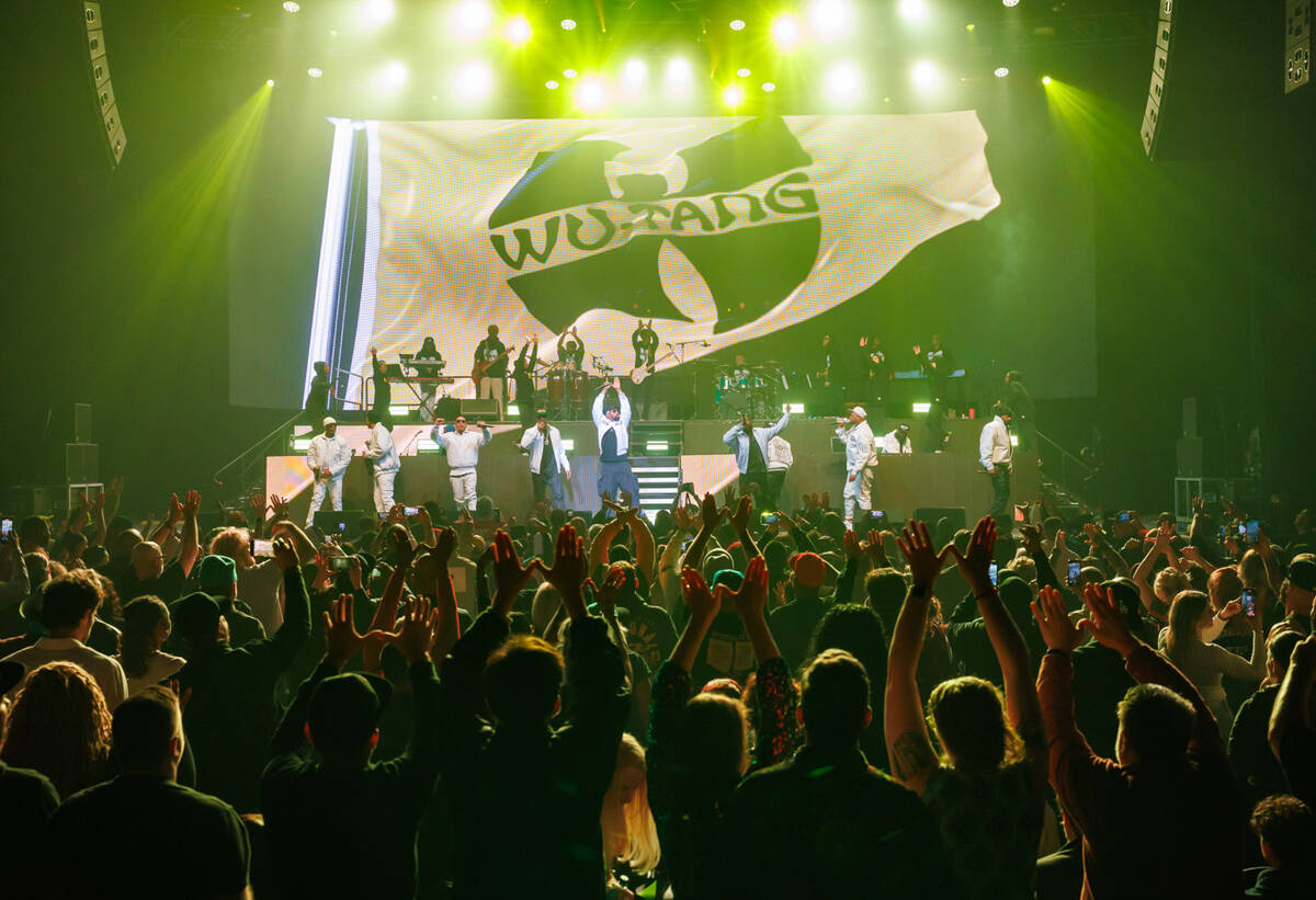 “Wu-Tang Clan: The Saga Continues ... The Las Vegas Residency” opened Friday in The Theater ...