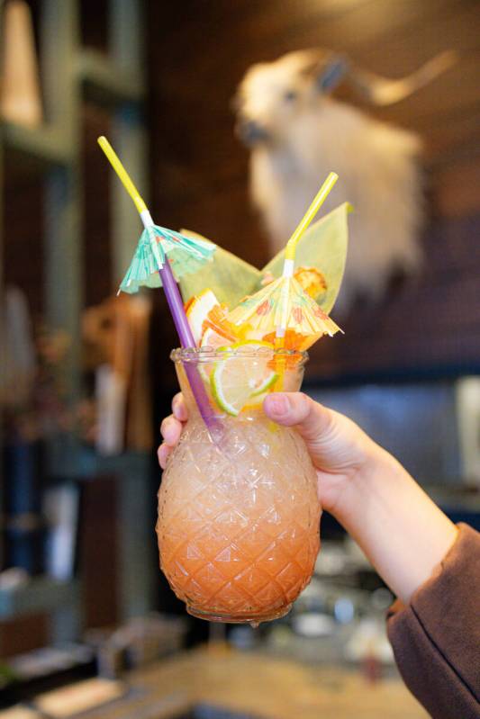 For Leap Day 2024, Fine Company, in Downtown Summerlin, is offering an alcohol-free Extra AF co ...