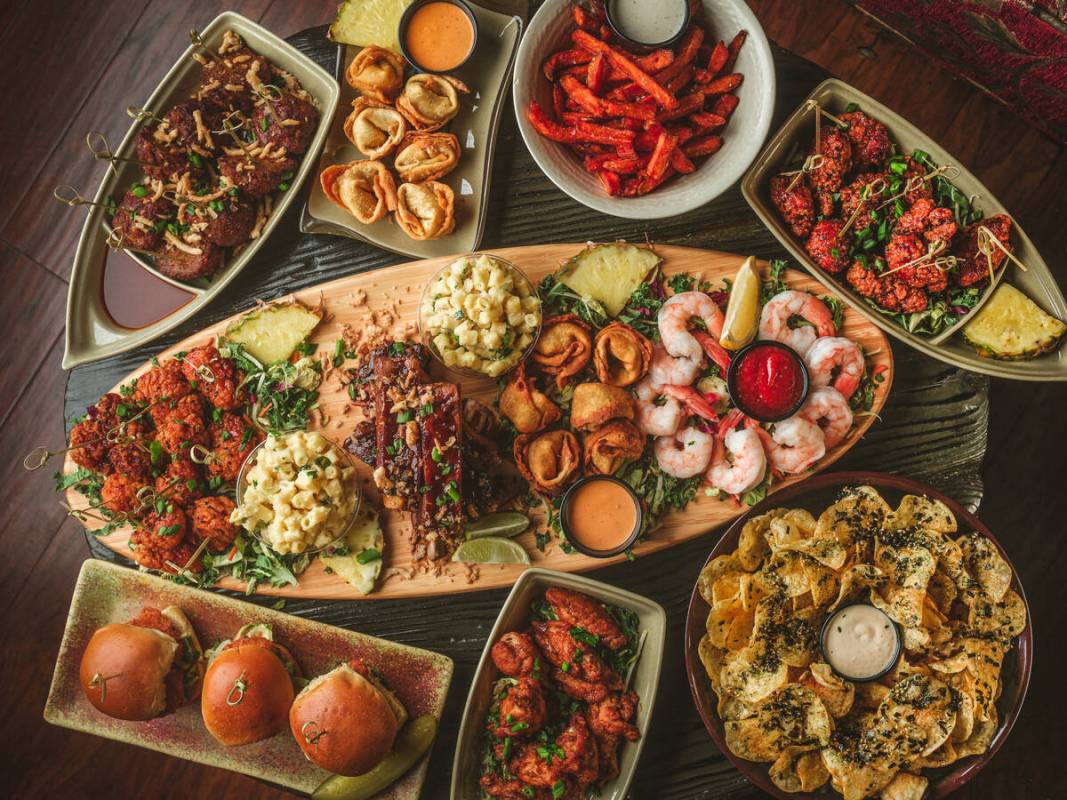 The Golden Tiki in Chinatown Las Vegas has debuted new dishes in February 2024. (The Golden Tiki)