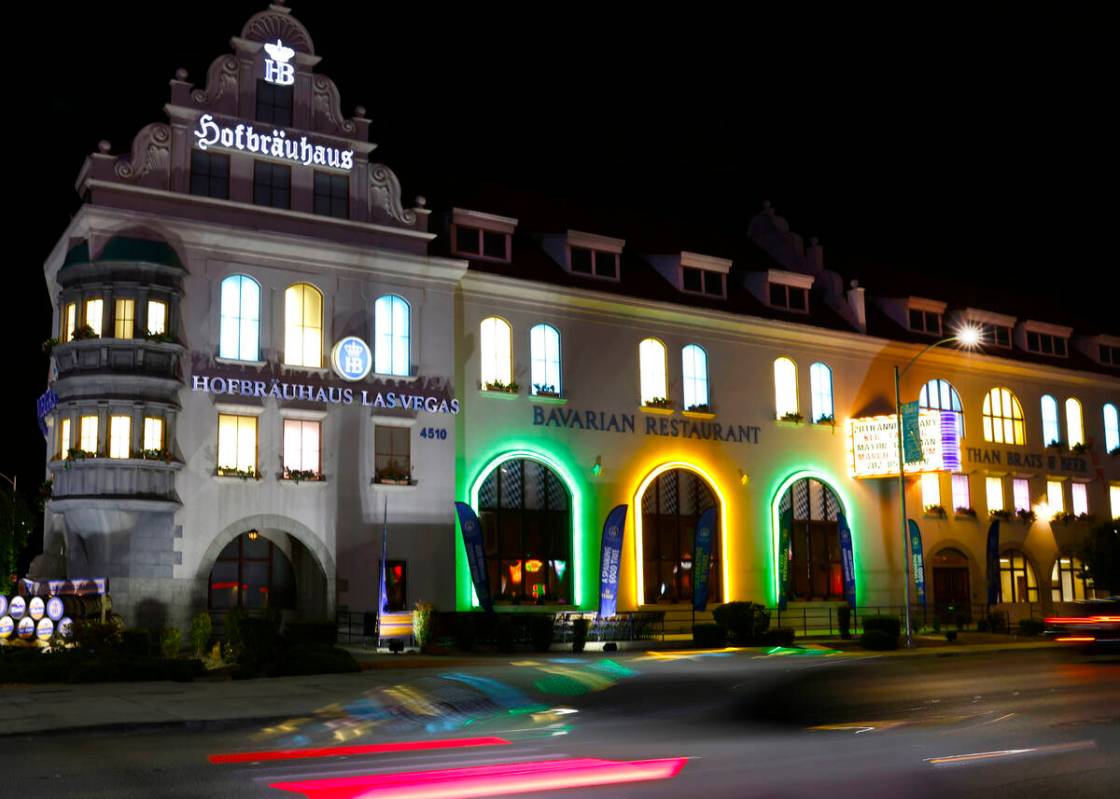 Hofbräuhaus Las Vegas pictured, on Thursday, March 7, 2024. Germany's oldest beer hall and res ...