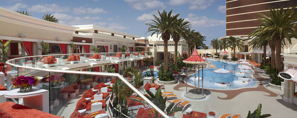 Encore Beach Club at Wynn Las Vegas on the Strip. (Russell MacMasters)