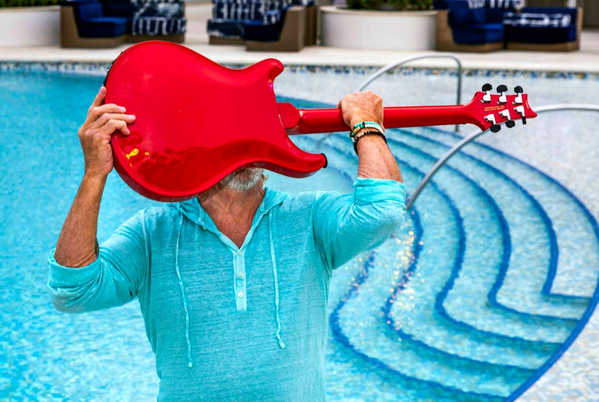 Rock star Sammy Hagar is opening "Sammy's Island" at the Palms pool this summer on We ...