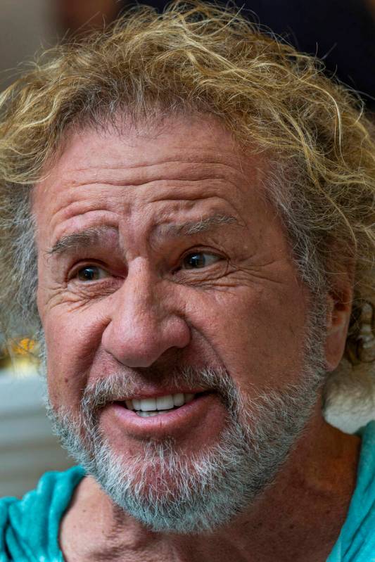 Rock star Sammy Hagar talks about opening "Sammy's Island" at the Palms pool this sum ...