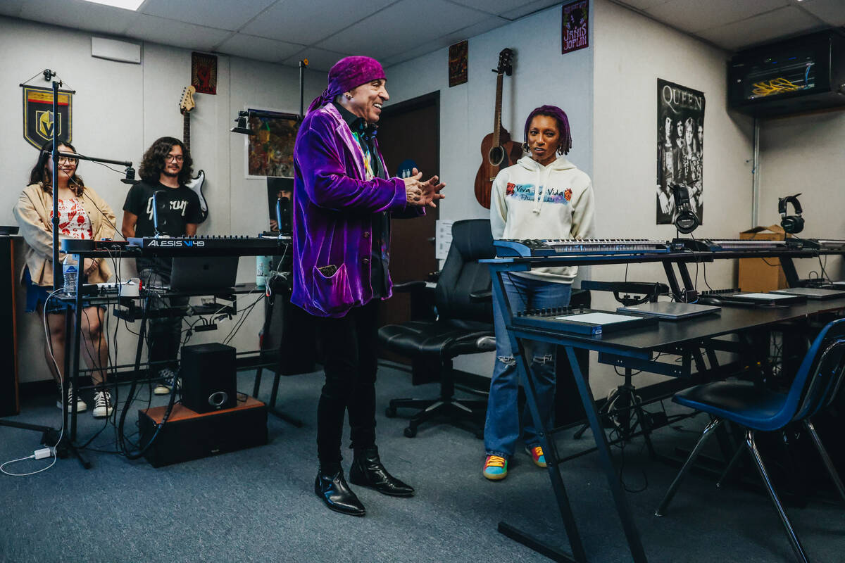 Stevie Van Zandt, a guitarist and member of Bruce Springsteen’s E Street Band, meets a c ...