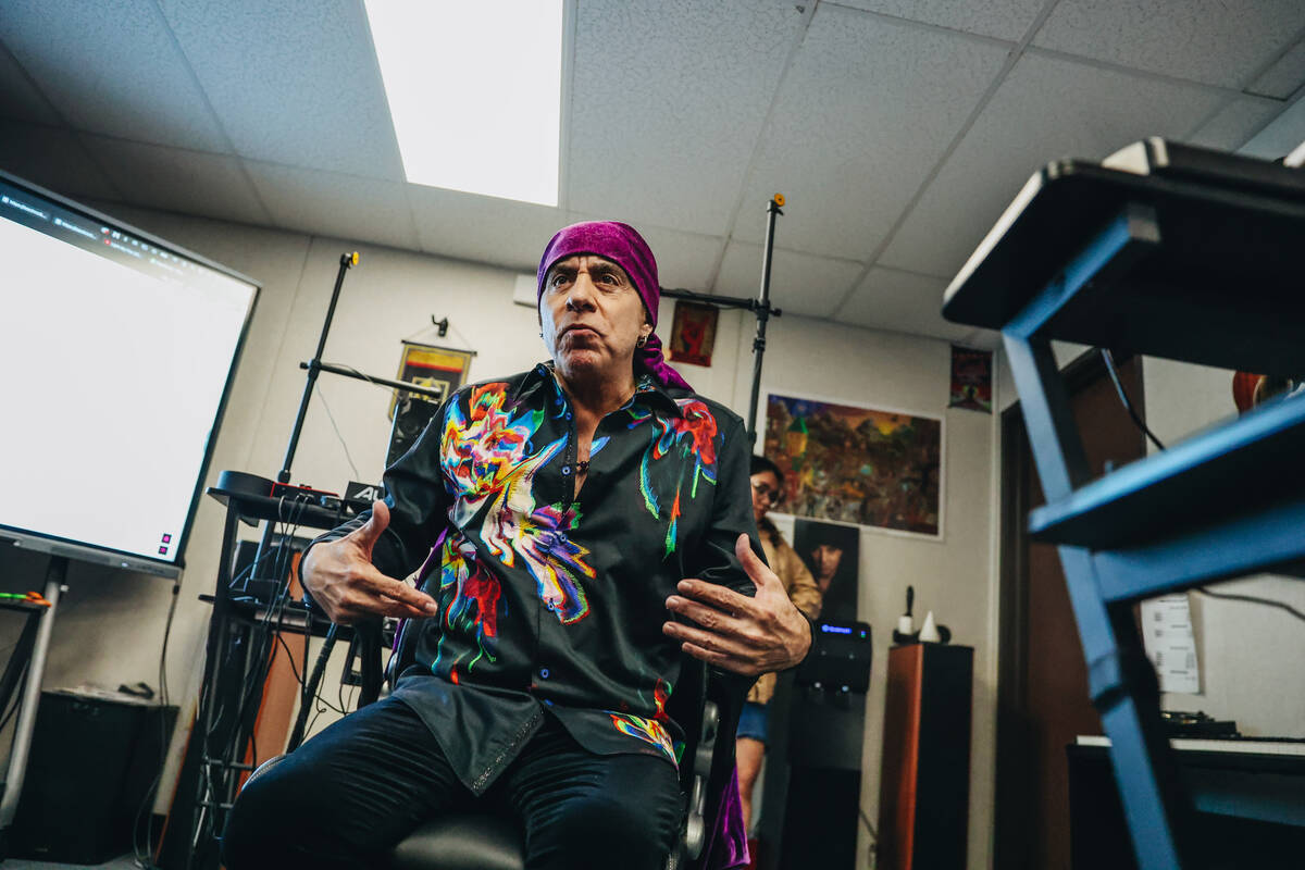 Stevie Van Zandt, a guitarist and member of Bruce Springsteen’s E Street Band, speaks to ...