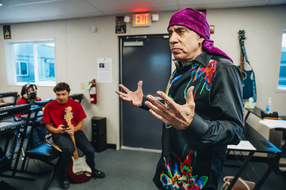 Stevie Van Zandt, a guitarist and member of Bruce Springsteen’s E Street Band, speaks to ...