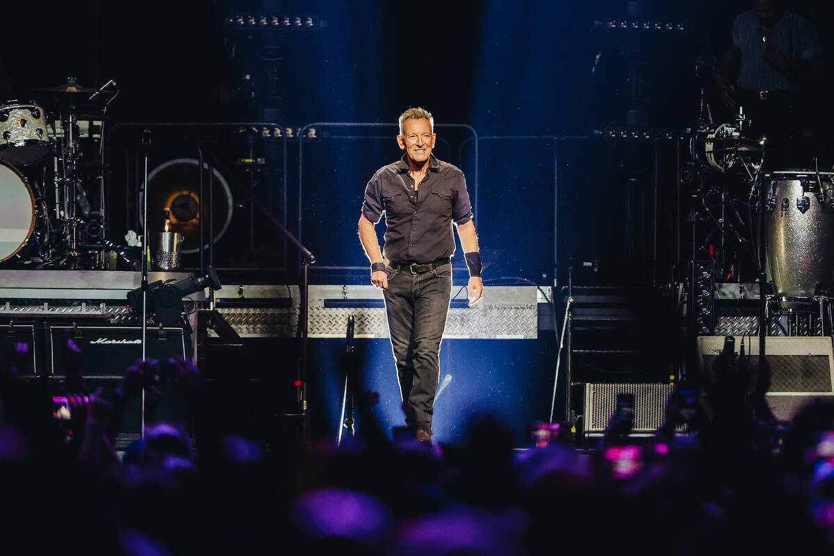 Bruce Springsteen performs with his E Street Band during the Springsteen & E Street Band 2024 W ...