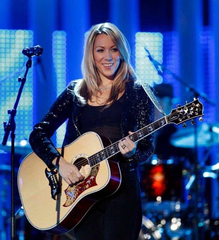 In this Dec. 11, 2010 file photo, singer Colbie Caillat performs at the Nobel Peace concert in ...