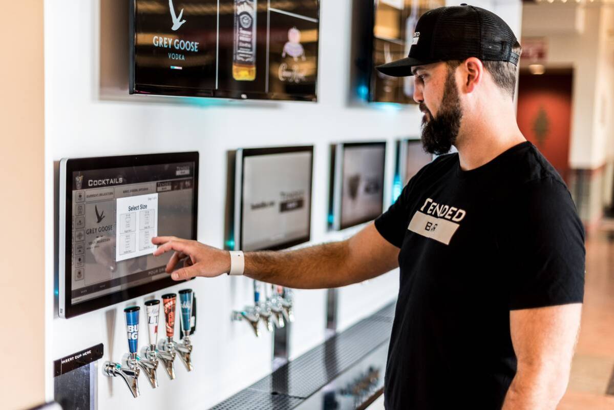 TendedBar’s automated cocktail dispenser uses facial recognition to identify customers, and k ...
