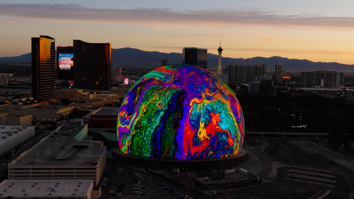 The art of Mickey Hart of the Grateful Dead and Dead and Company will be featured on the Sphere ...