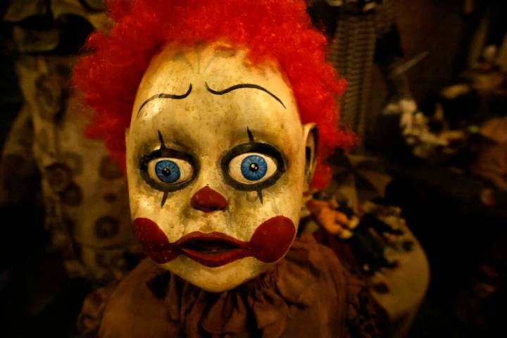 This is one of many clowns featured in Escape IT. (Chitose Suzuki/Las Vegas Review-Journal) @ch ...