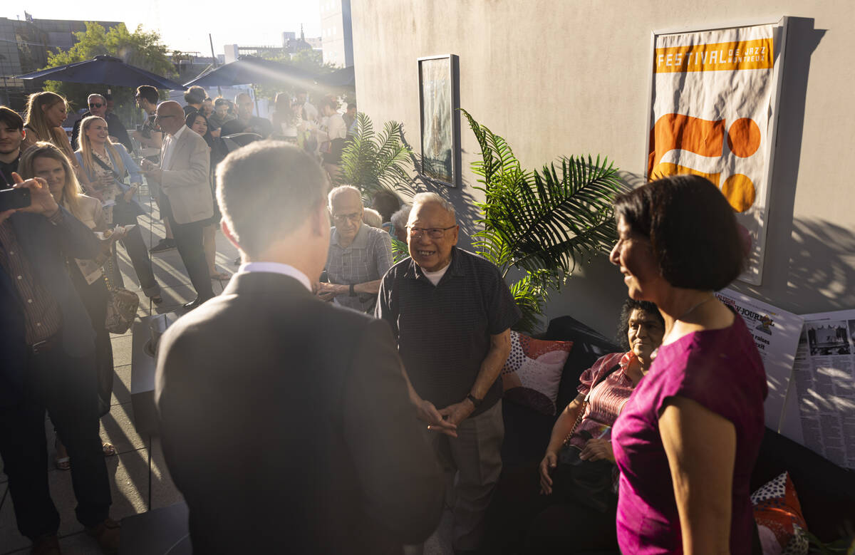 George Lee, center, the focus of documentary “Ten Times Better,” by Jennifer Lin, ...