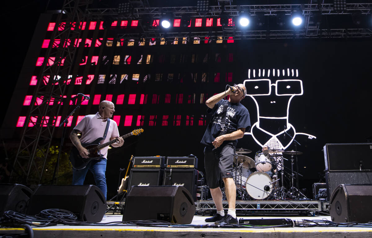 Descendents perform during the Punk Rock Bowling music festival at Downtown Las Vegas Events Ce ...