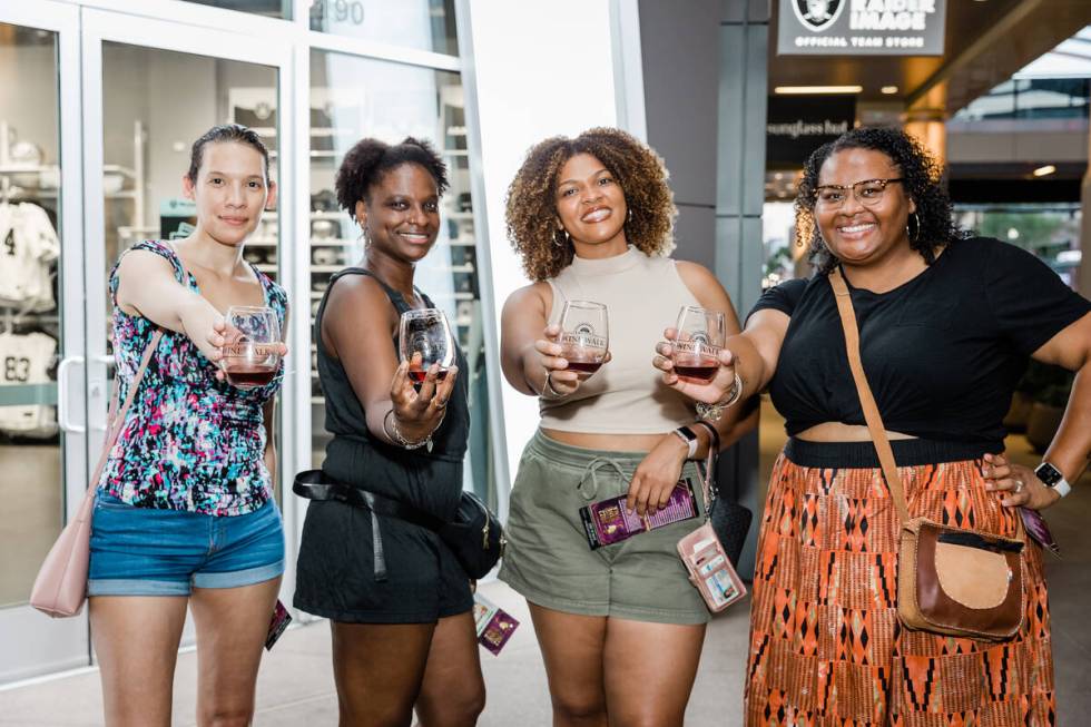 New Vista's Wine Walk fundraiser returns to Downtown Summerlin on Saturday. (New Vista)