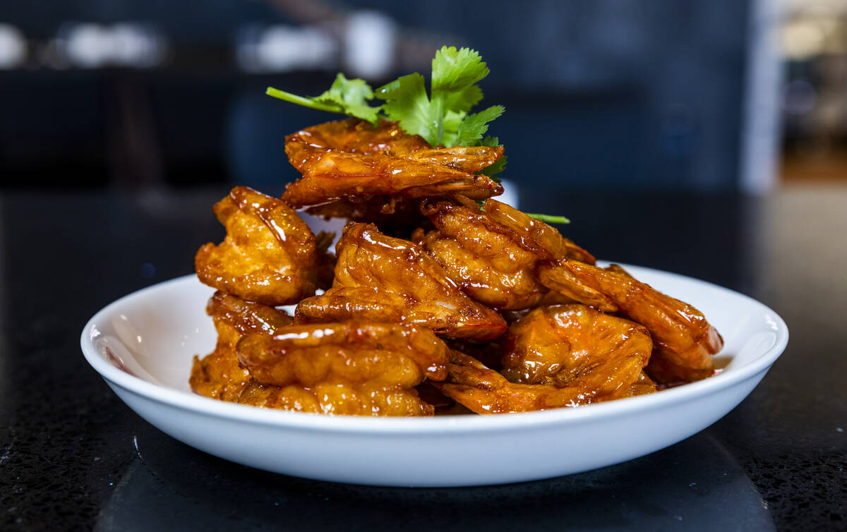Crispy shrimp at ShangHai Taste which is expanding from Chinatown to the southwest on Friday, M ...