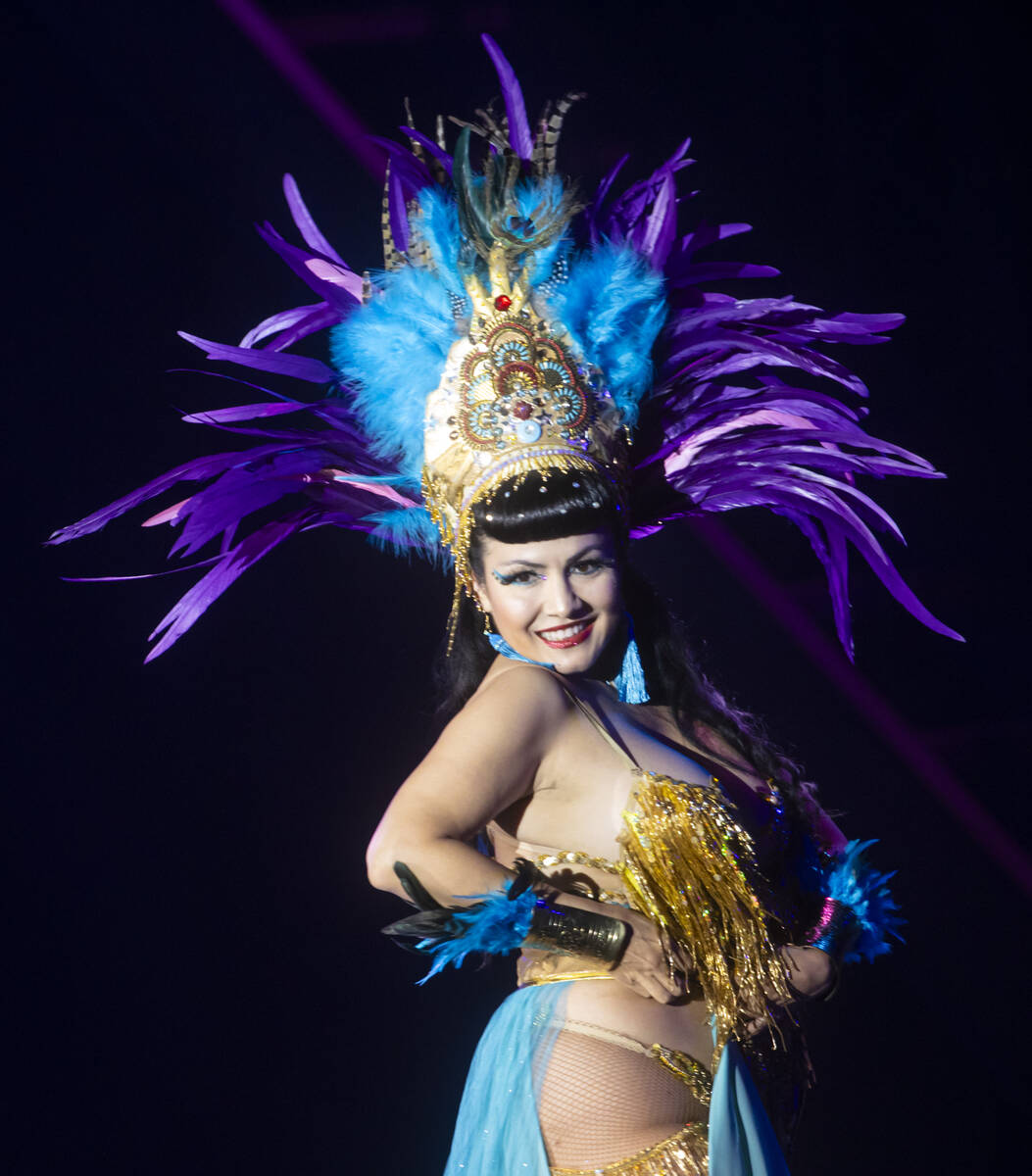 Ruby Champagne, of Los Angeles, performs during the “Movers, Shakers and Innovators  ...