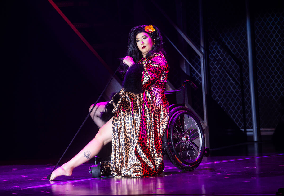 Jacqueline Boxx, of Baltimore, performs during the “Movers, Shakers and Innovatorsȁ ...