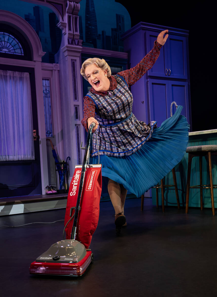 Rob McClure continues his Tony-nominated role as Daniel Hillard/Euphegenia Doubtfire in "M ...