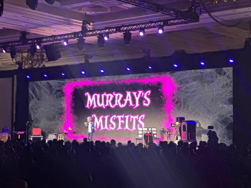 Murray Sawchuck is shown performing in "Murray's Misfits" at Palazzo Ballroom on Tuesday, July ...