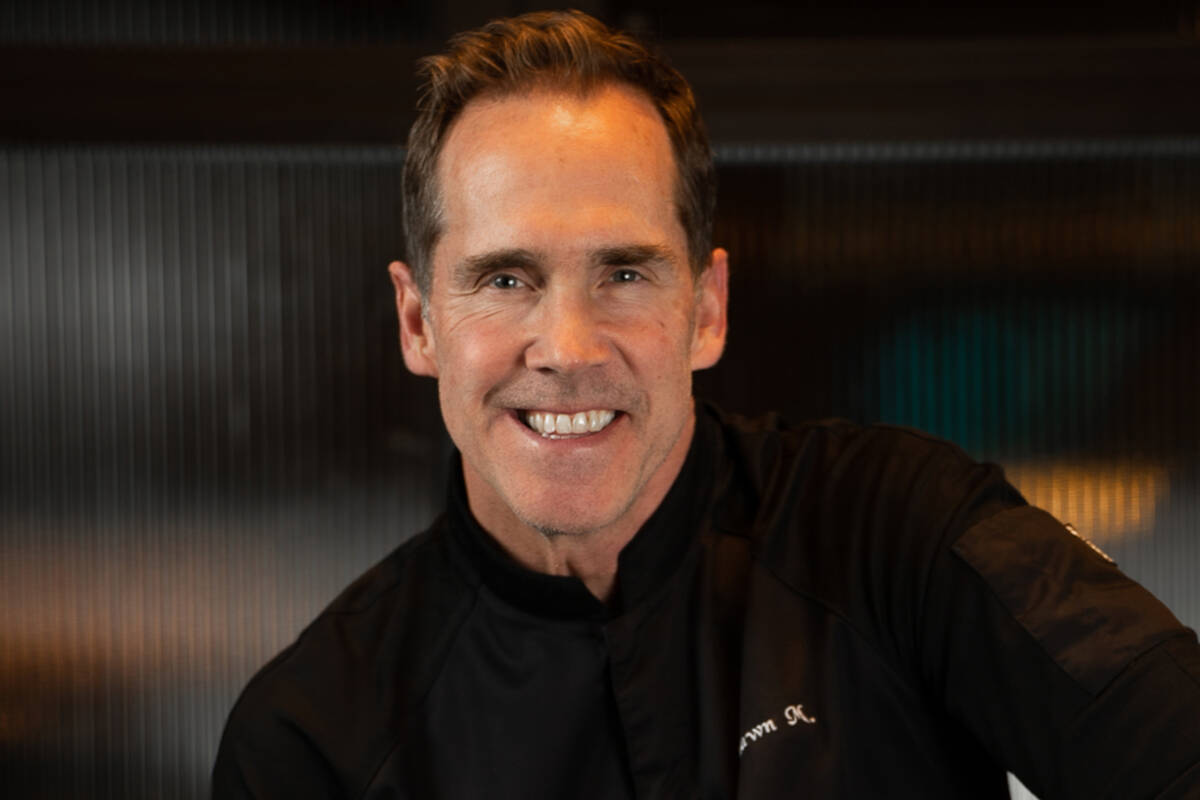Chef Shawn McClain of Balla Italian Soul at the Sahara. (Bronson Loftin)