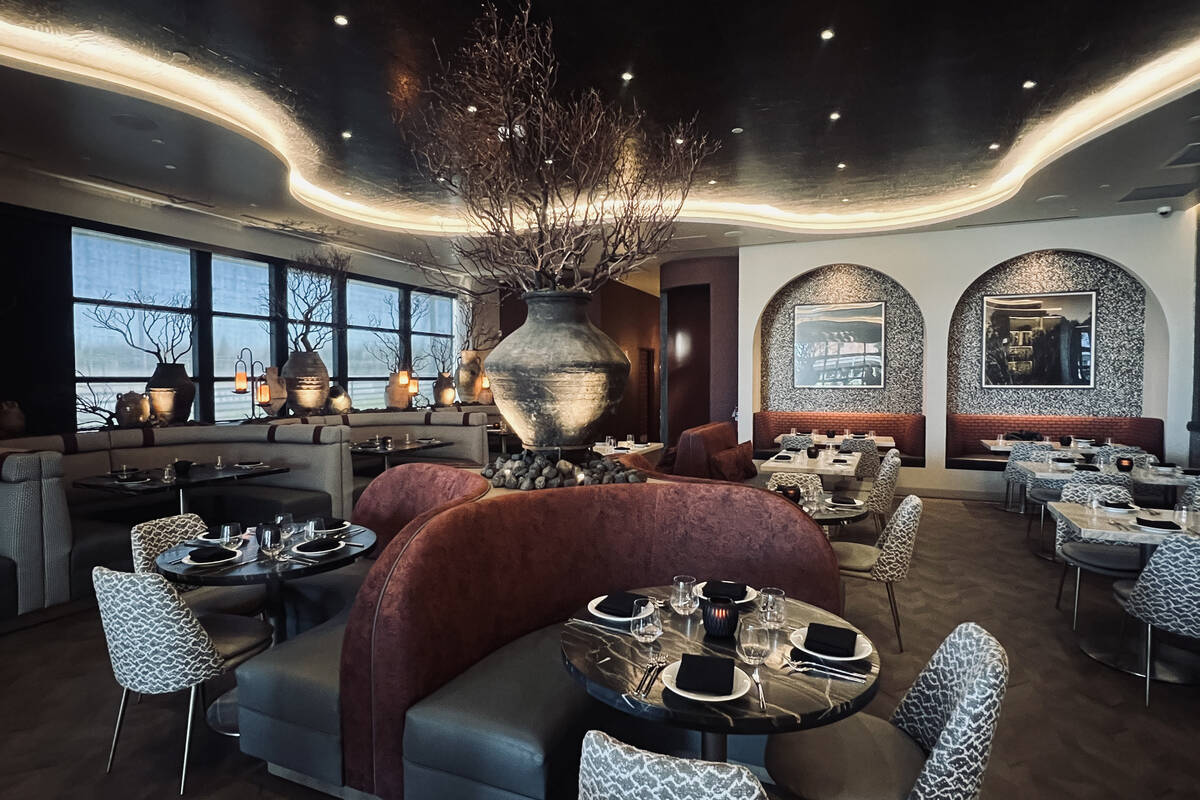 The main dining room of Siempre, J.B., a modern Mexican restaurant that opened in July in the U ...