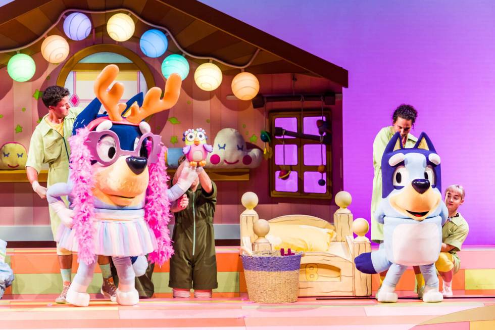 "Bluey's Big Play" comes to The Smith Center this weekend. (Darren Thomas)