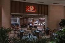 The entrance to Sol Mexican Cocina in the Forum Shops at Caesars on the Las Vegas Strip. The re ...