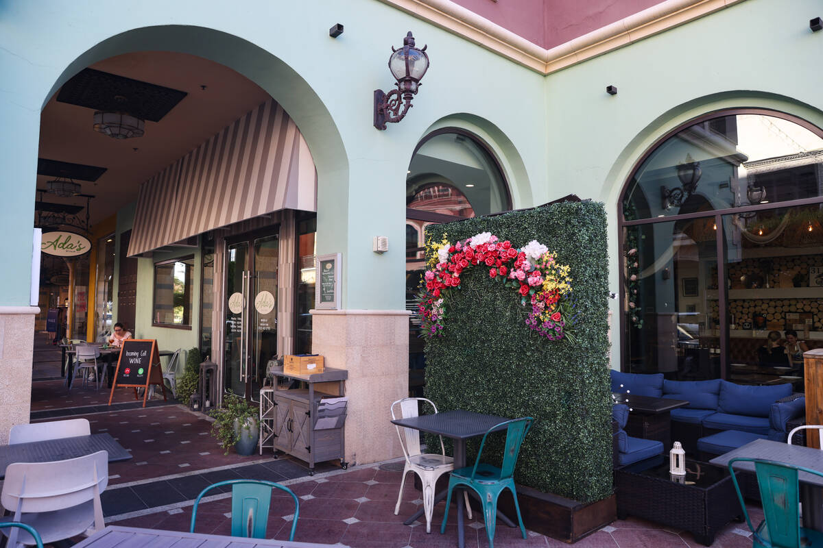 Ada’s Food & Wine in Las Vegas, Thursday, Aug. 29, 2024. (Rachel Aston/Las Vegas Rev ...