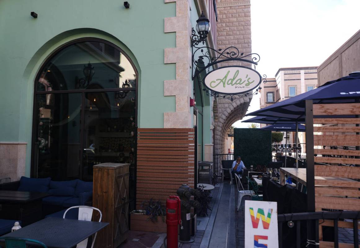 Ada’s Food & Wine in Las Vegas, Thursday, Aug. 29, 2024. (Rachel Aston/Las Vegas Rev ...