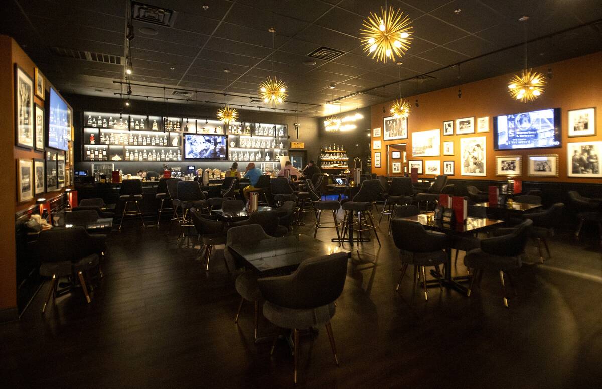The swanky tasting room at Las Vegas Distillery in Henderson. (Las Vegas Distillery)