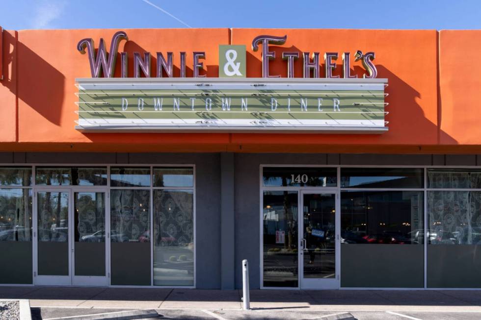 Winnie & Ethel's Downtown Diner on East Charleston Boulevard in Las Vegas. (Winnie & Ethels Dow ...