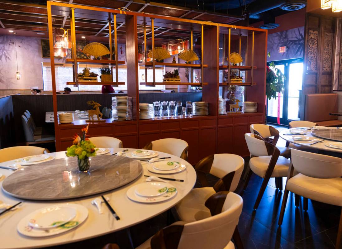 An interior view at China Mama's location off Jones Boulevard near Spring Mountain Road on Tues ...