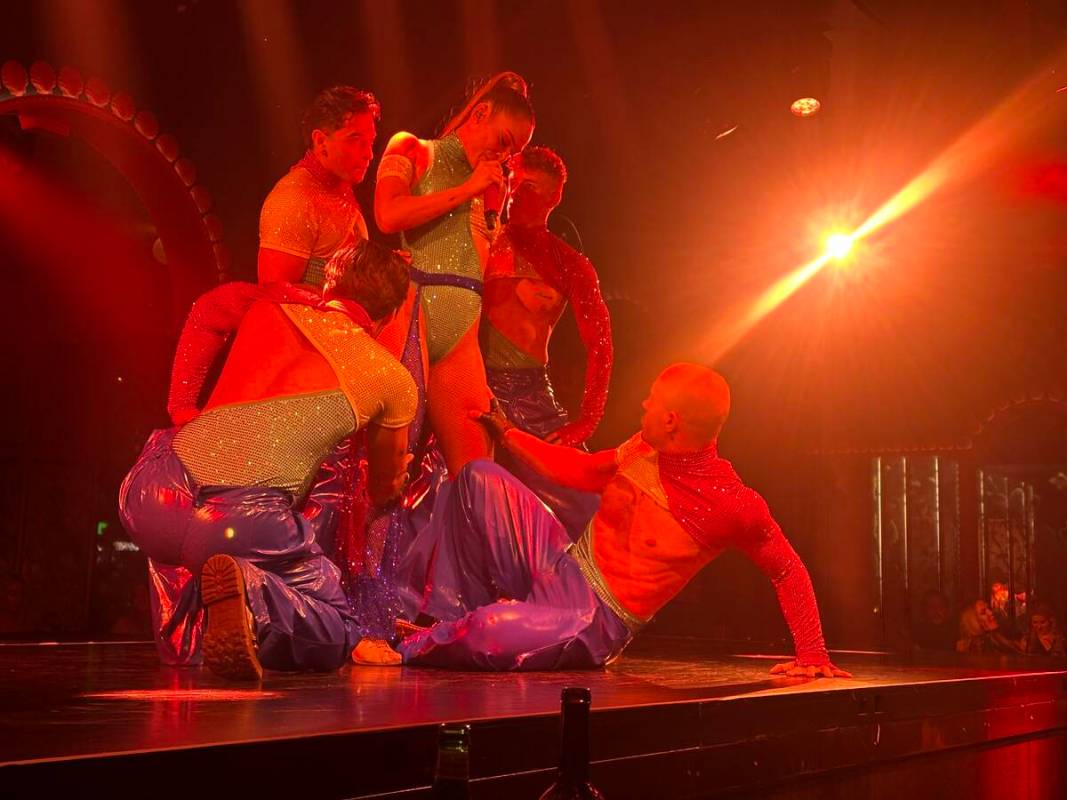 A scene from Lio's "Dangerous Nights" at Maryfair Supper Club on Tuesday, Jan. 7, 2025. (John K ...