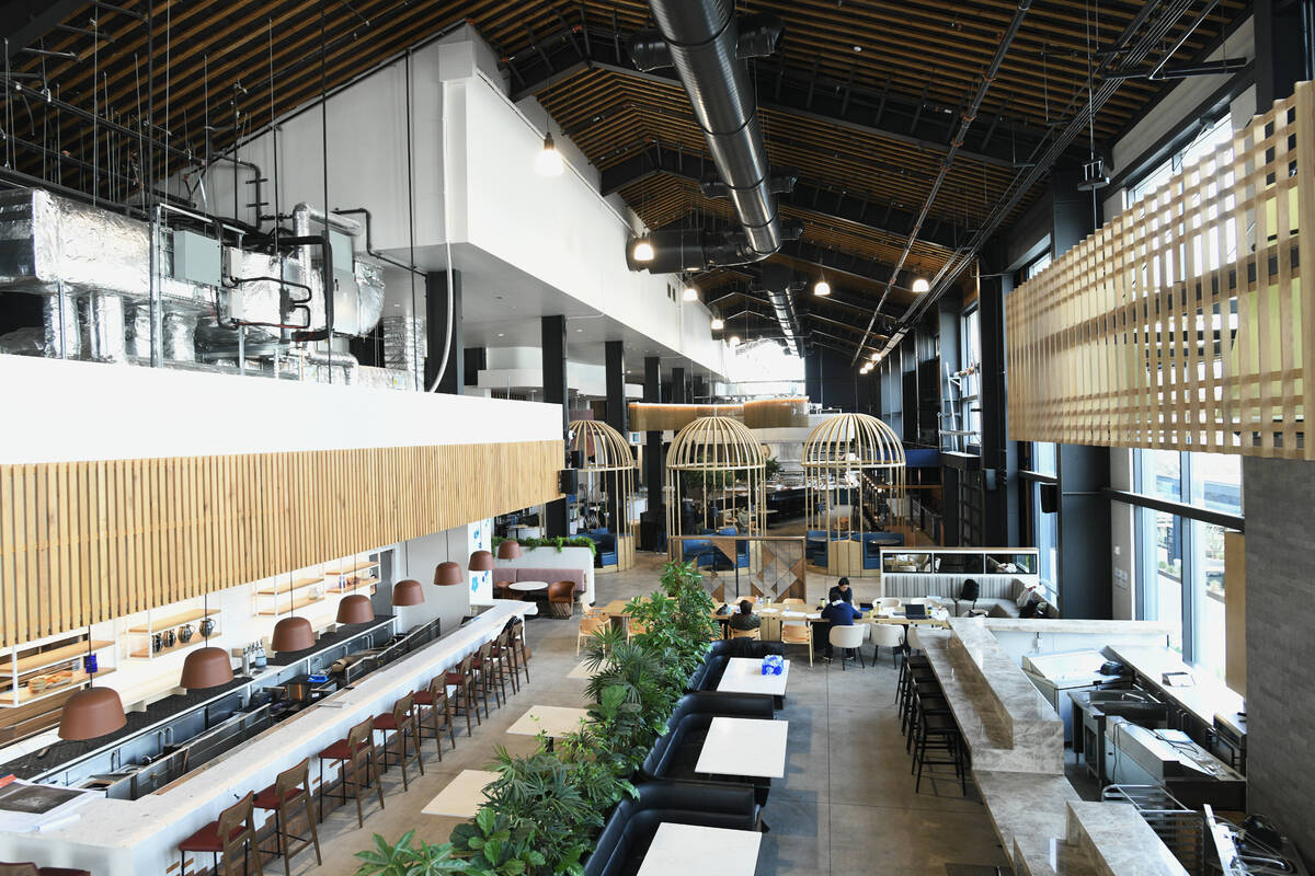 The former Sundry food hall at UnCommons is seen Friday, January 31, 2025, in Las Vegas. Stix A ...