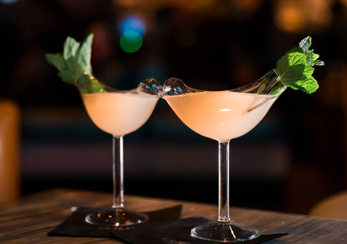 A Lovebirds’ Rosé cocktail to celebrate Valentine's Day 2025 from Clique Bar & Lounge in The ...