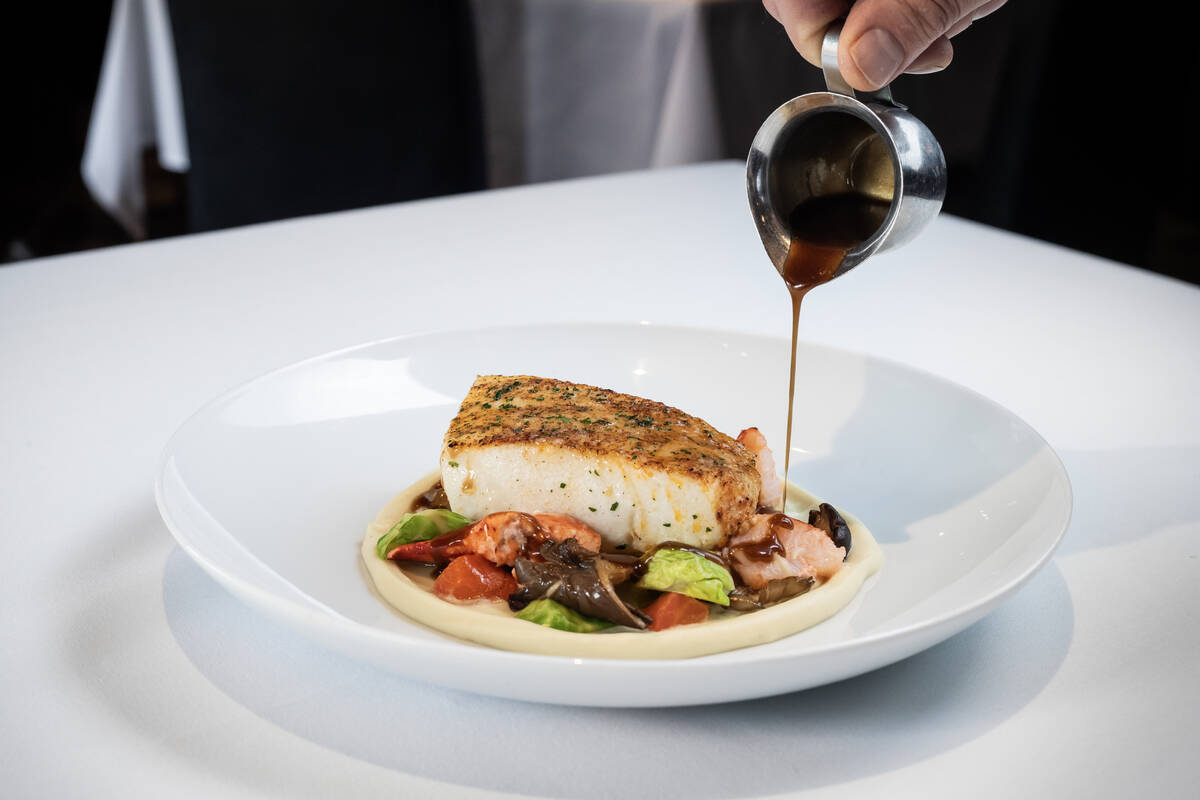 Chilean sea bass with lobster to celebrate Valentine's Day 2025 from Ocean Prime in 63 CityCent ...