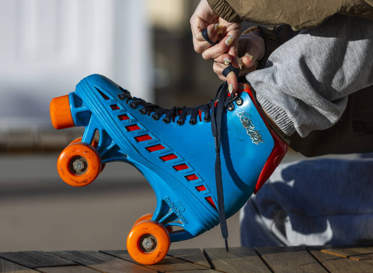 Roller Rink at Downtown Summerlin presented by The Summer Camp at Meadows School on Friday, Fe ...