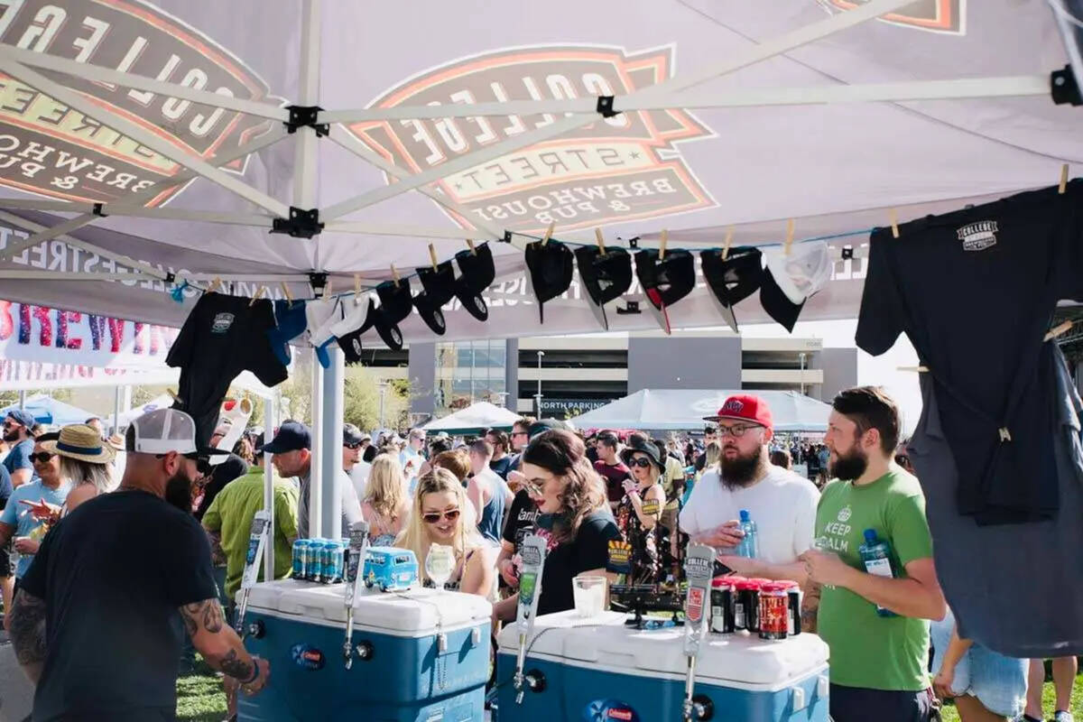 Brew's Best Craft Beer Festival returns to Downtown Summerlin on March 22, 2025. (New Vista)